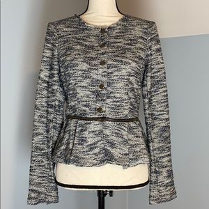 Renvy Metallic Woven Jacket